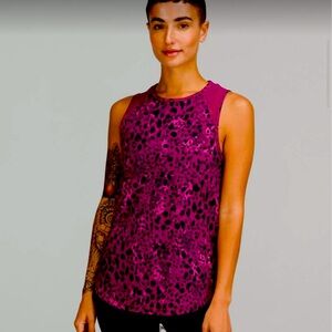 NWOT- Lululemon Sculpt Tank Top Back Vent